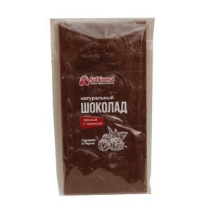 Тёмный шоколад с сублимированной клубникой, 80 гр